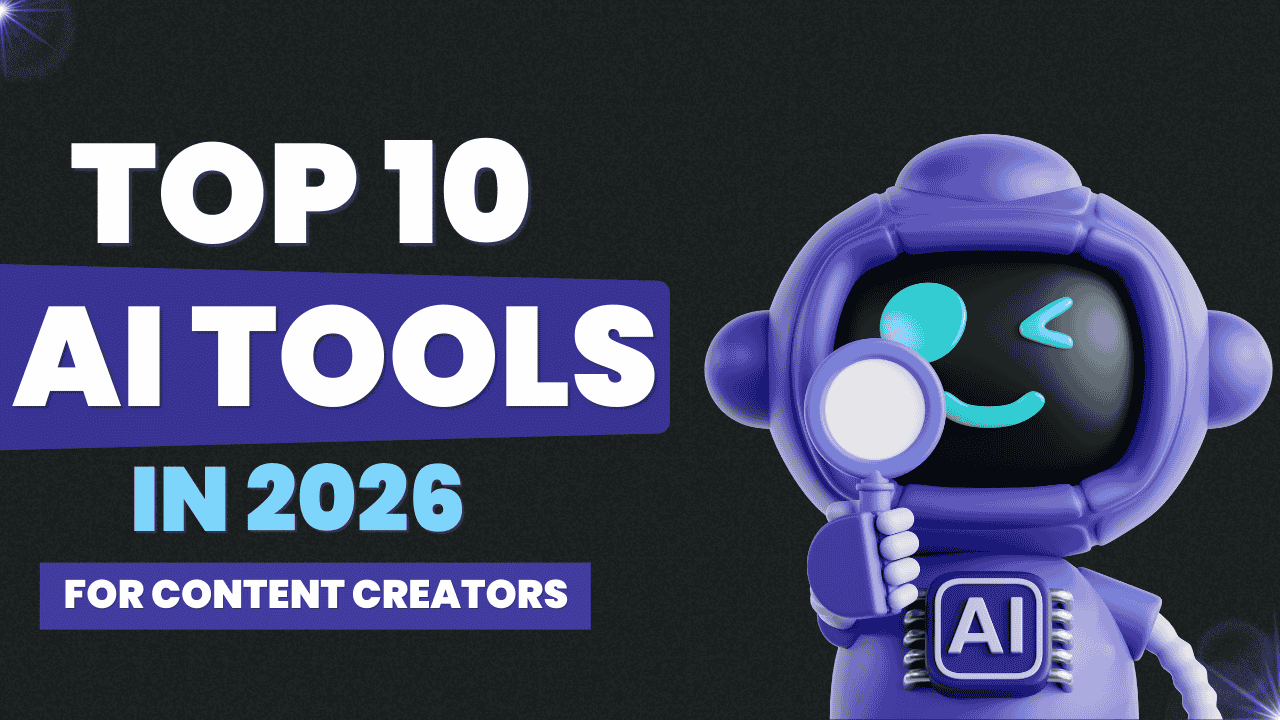 Top 10 Free AI Tools for Content Creators in 2026 (Better Than ChatGPT?)